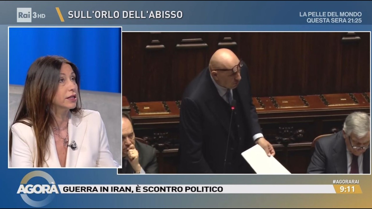 Alessandra Maiorino ospite a Agorà - 6/3/2026