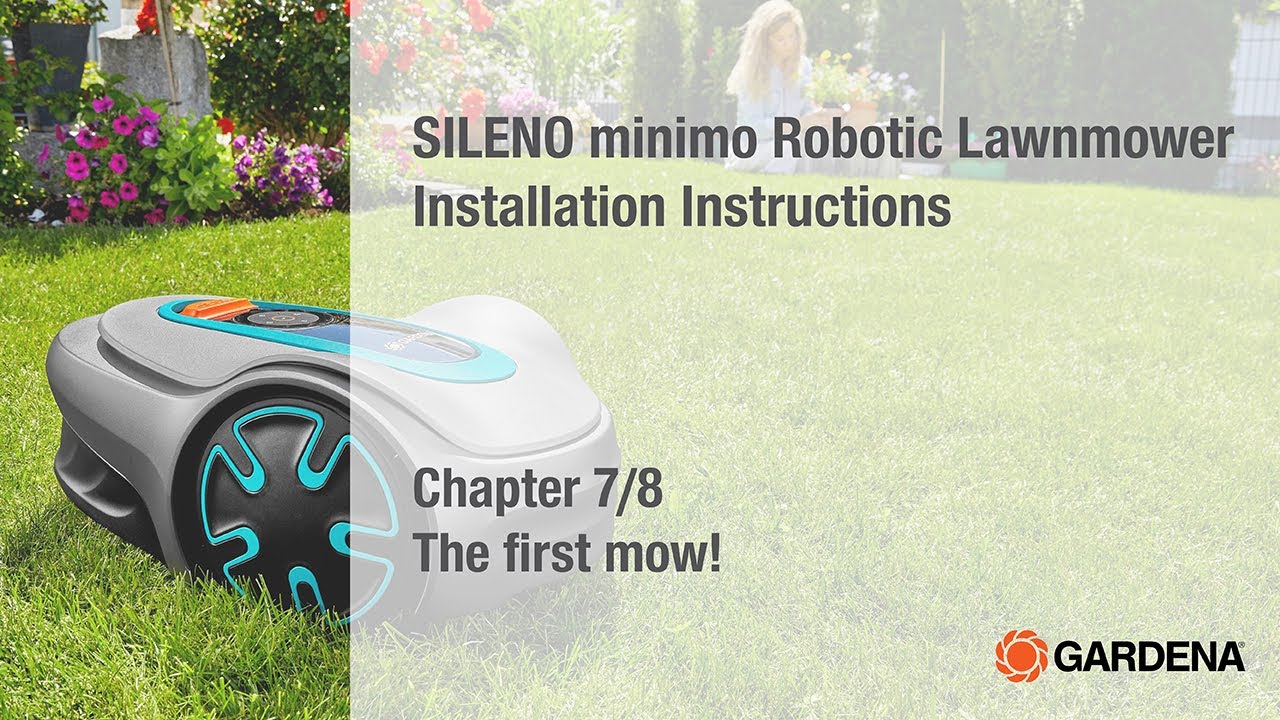 GARDENA SILENO Minimo Robotic Lawnmower | Installation Video | #7 : The first mow!