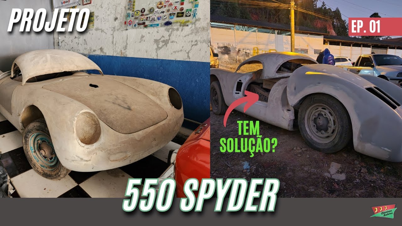 TEM SOLUÇÃO? RESGATE 550 SPYDER | Projeto 550 Spyder - EP 01