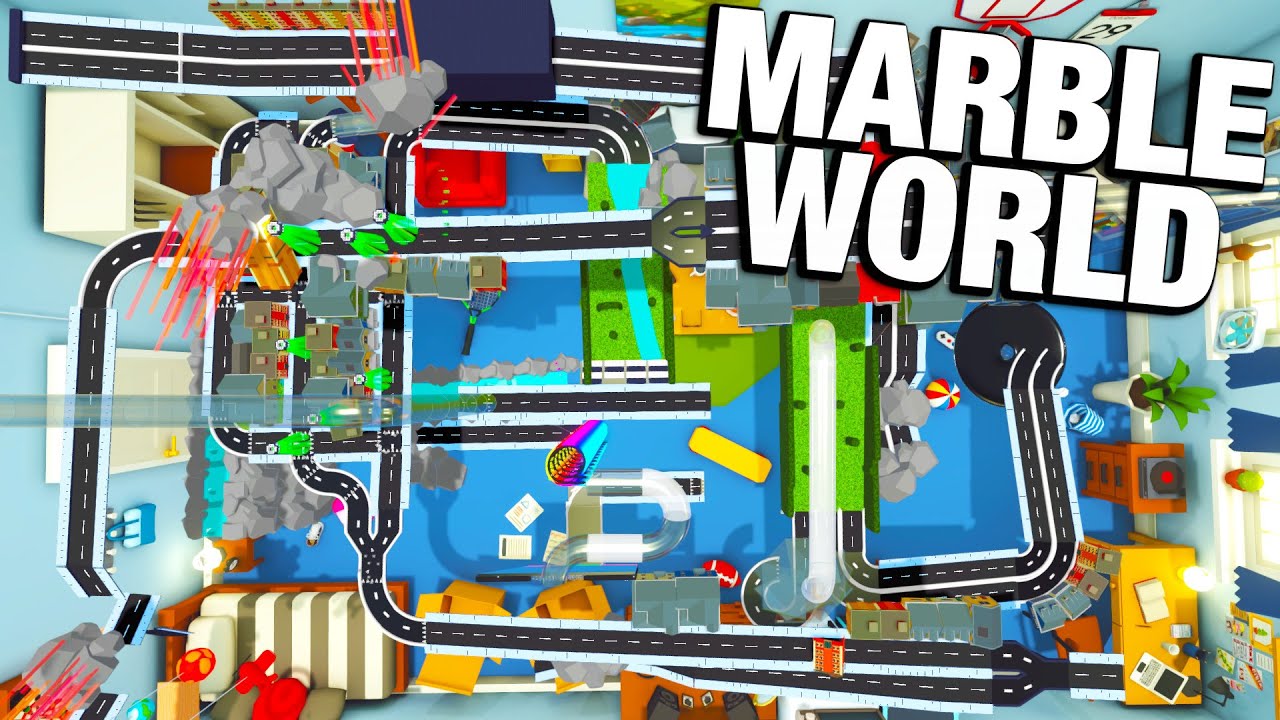 ИНОПЛАНЕТЯНЕ, ВУЛКАНЫ, ФАБРИК... И ТЫСЯЧИ шариков!!! - Marble World