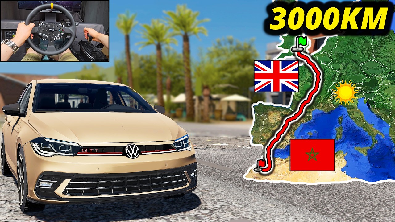 ETS2 Longest Road Trip - London to Africa | Euro Truck Simulator 2