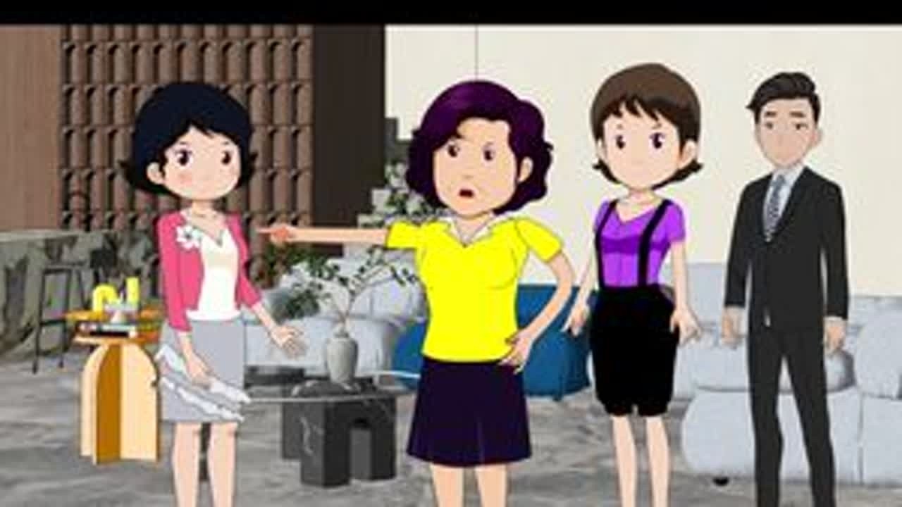 愚孝儿子反了天 #婆媳  #婚姻  #家庭婚姻情感  #原创动画