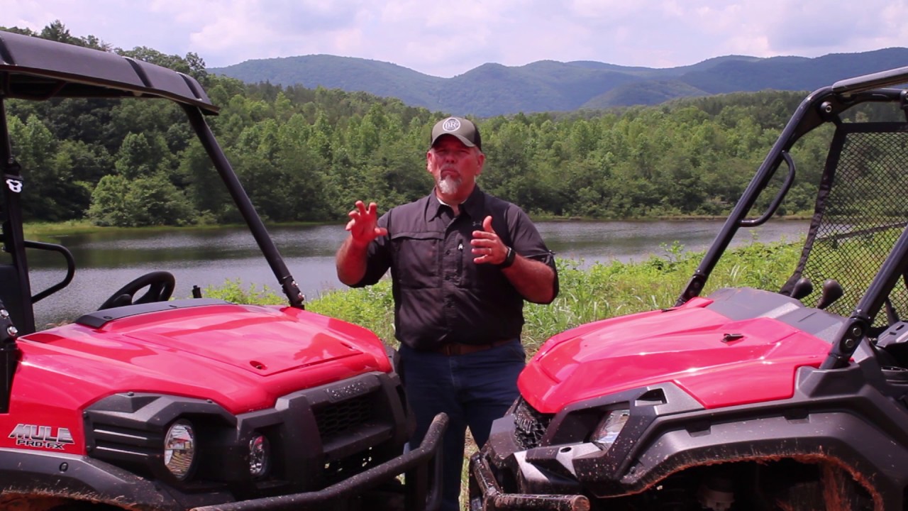 Honda Pioneer 1000 EPS 2017 года против Kawasaki Mule Pro-FX EPS