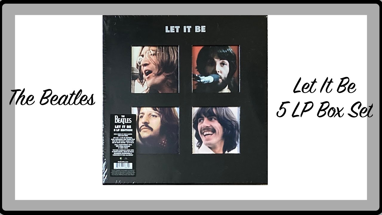 The Beatles LET IT BE 5 LP Edition (Super Deluxe Box Set)