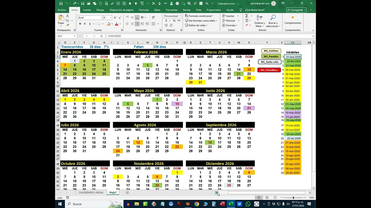 Captura de pantalla en Excel y guarda como imagen en el escritorio