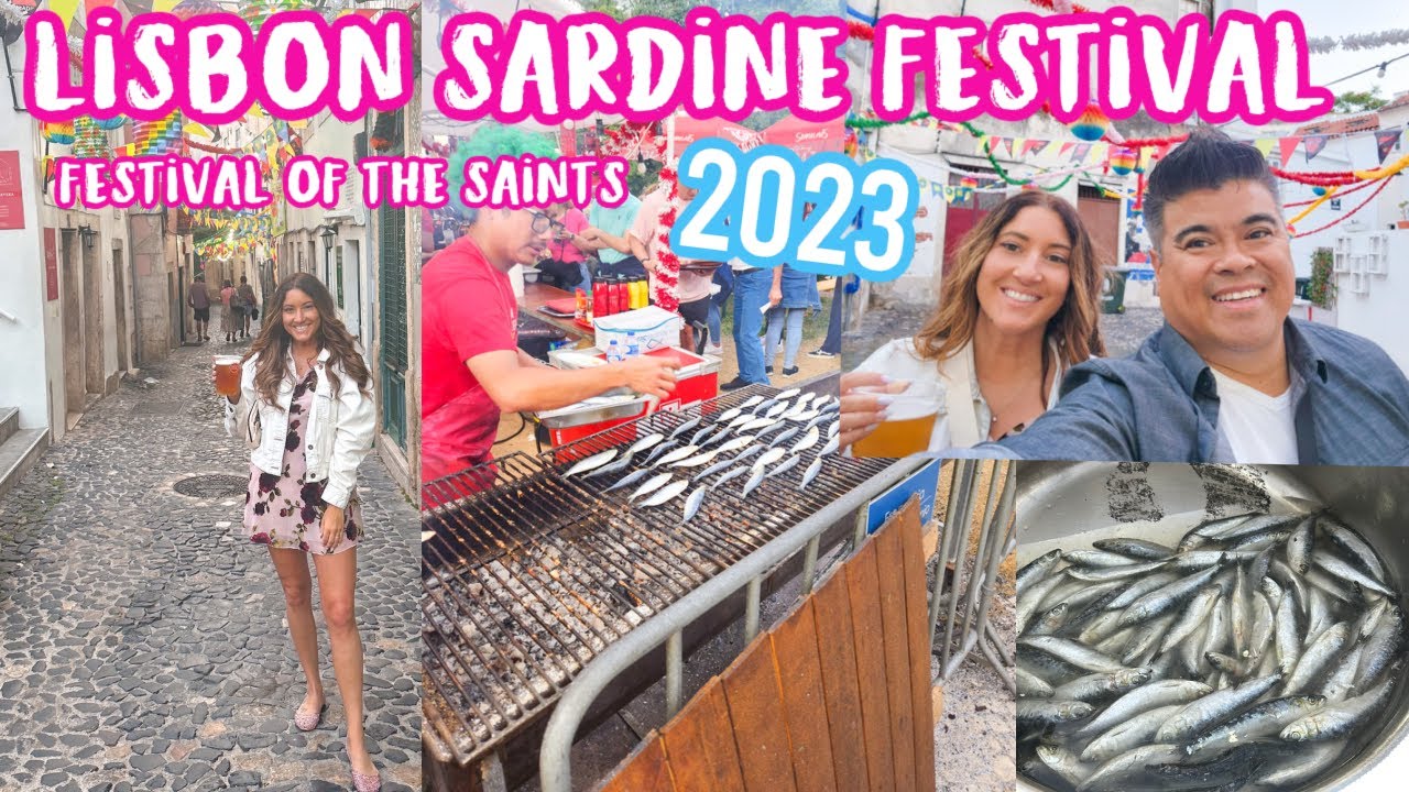 🇵🇹PORTUGAL'S BIGGEST FESTIVAL!🇵🇹 LISBON SARDINE FESTIVAL| BAIRRO ALTO & ALFAMA