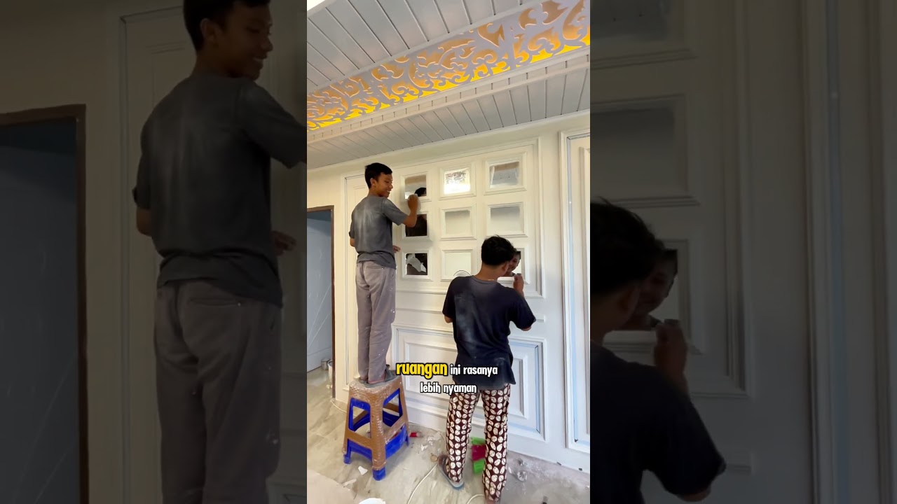Kalau belum siap tampilang dinding mewah jangan pakai produk ini 