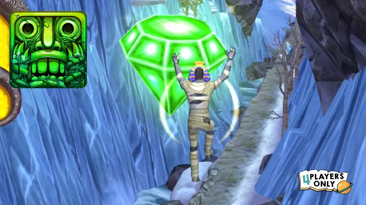 Temple Run 2 | BARRY BONES MUMMY w/ BASILISK HEADPIECE HAT+ Collect FOOTBALL Artifacts! By Imangi