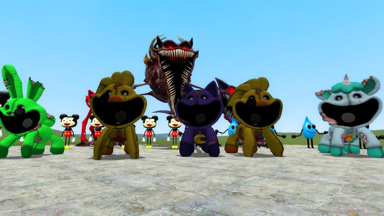 ALL MECHATITAN FORGOTTEN ALL MECHATITAN CATNAP - POPPY PLAYTIME CHAPTER In Garry's Mod!