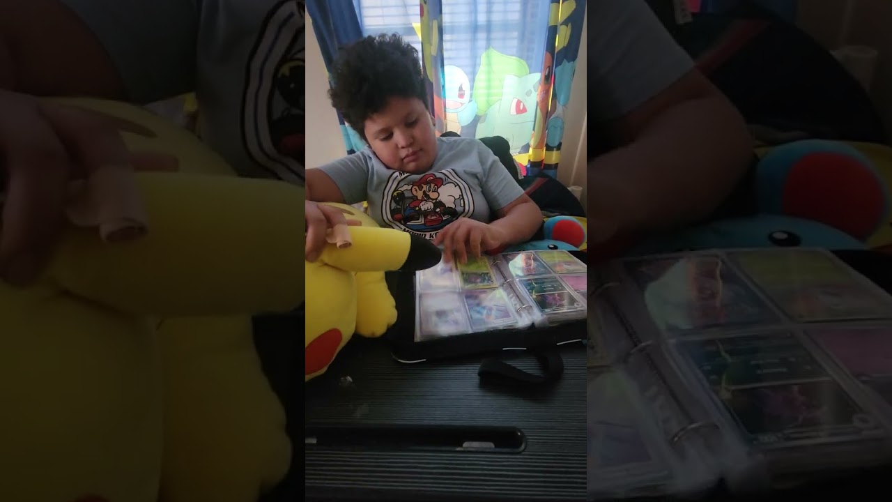 Pokémon card binder hall 