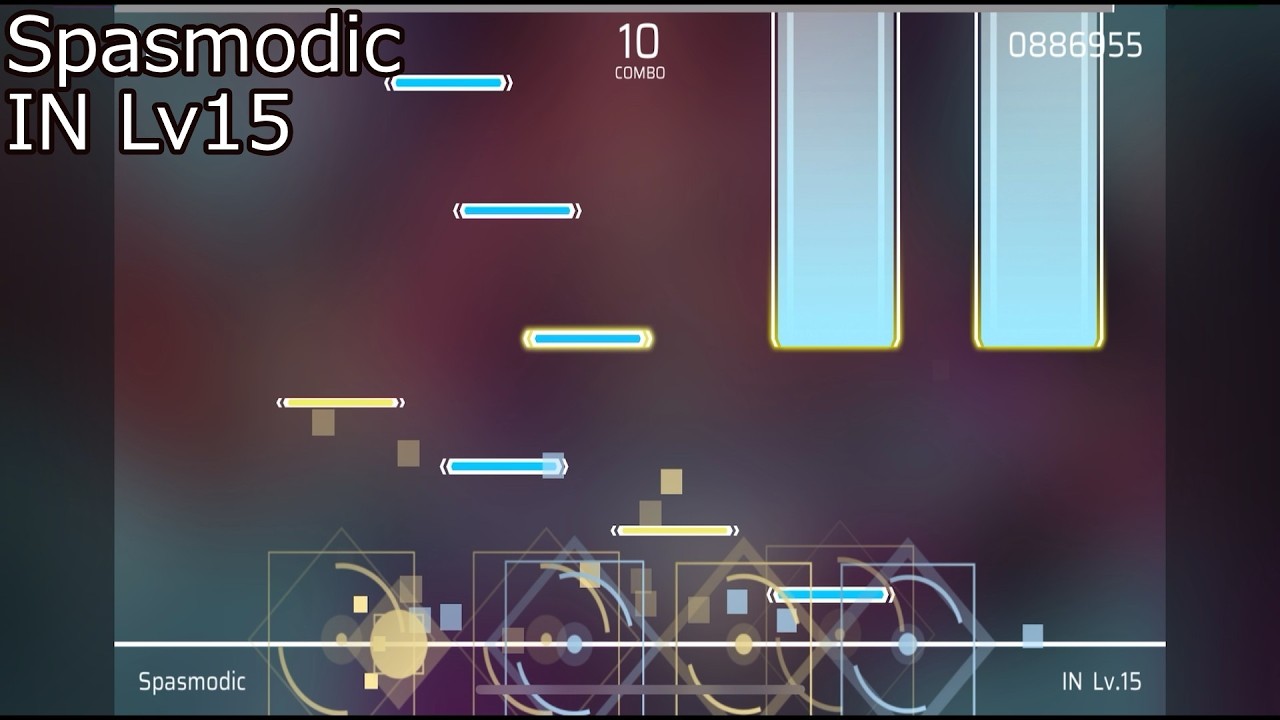 【Phigros】Spasmodic｜IN Lv15｜スマホプレイ