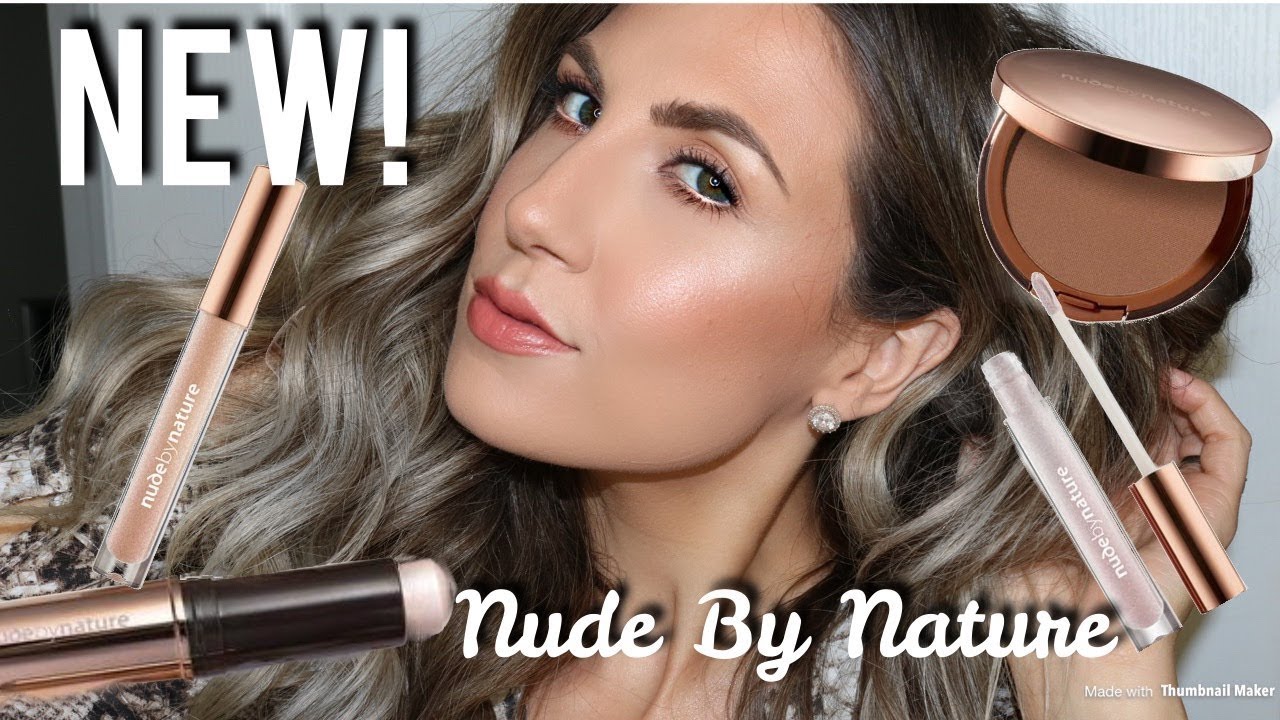 NEW! NUDE BY NATURE HIGHLIGHTERS & BRONZER! SOFT SUMMER LOOK