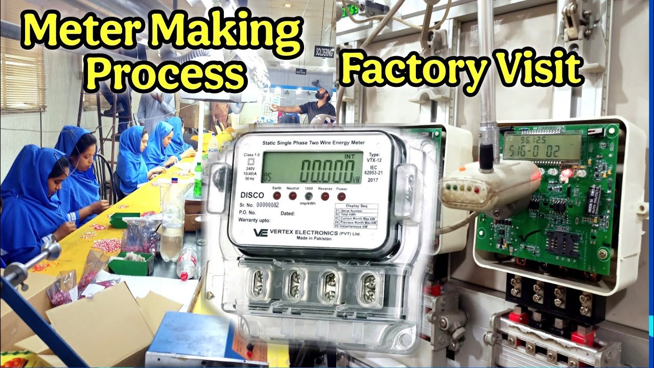 How an Electricity Meter is Made in Industry | Factory Visit | ELECTRICITY METER MAKING PROCESS