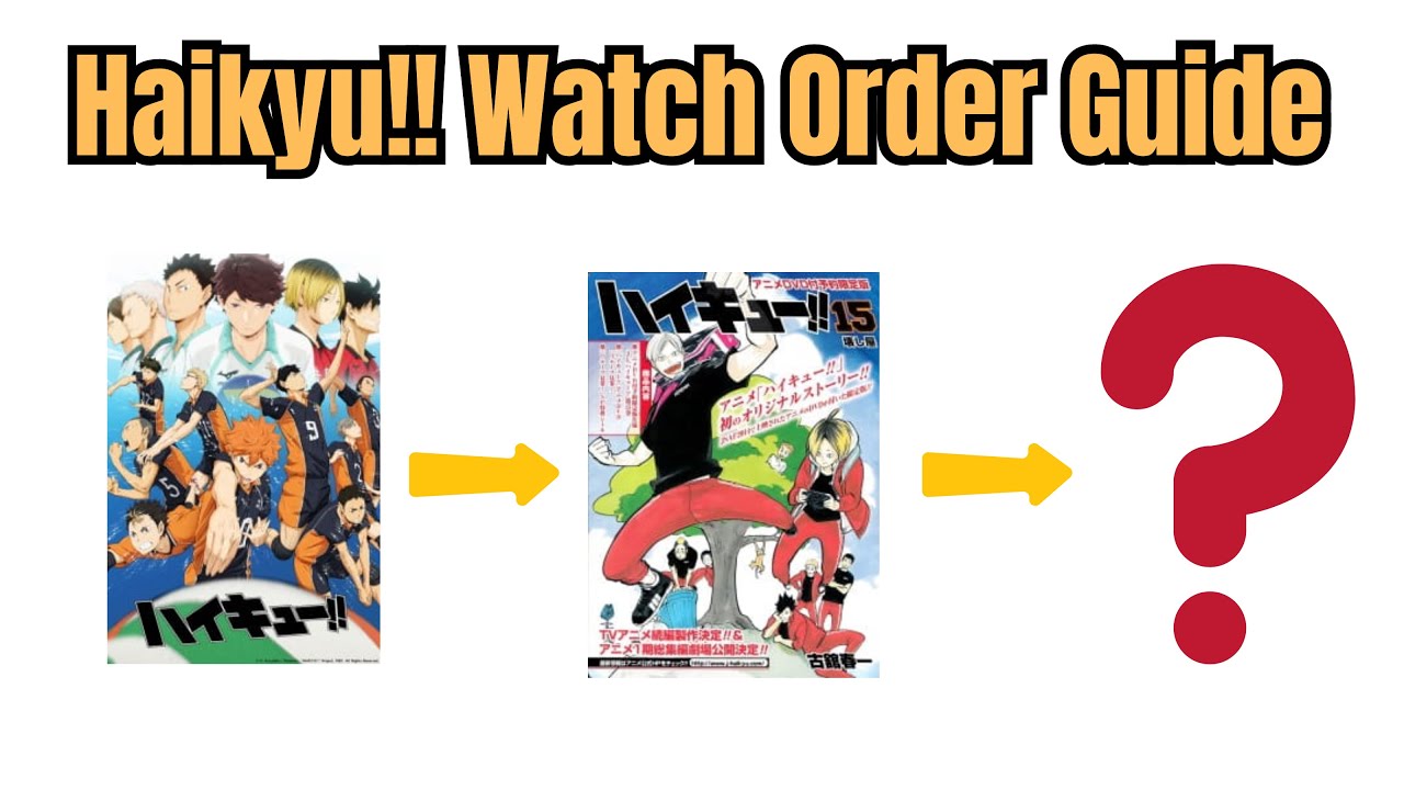 Как смотреть Haikyuu по порядку [Руководство]