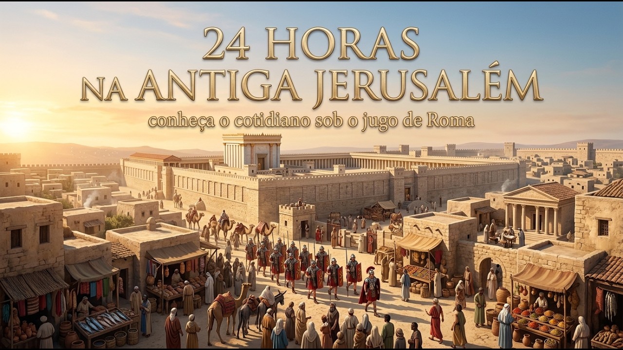 Experimente a vida na cidade sagrada sob ocupação romana | Ano 30 d.C | 24 horas na Jerusalém Antiga