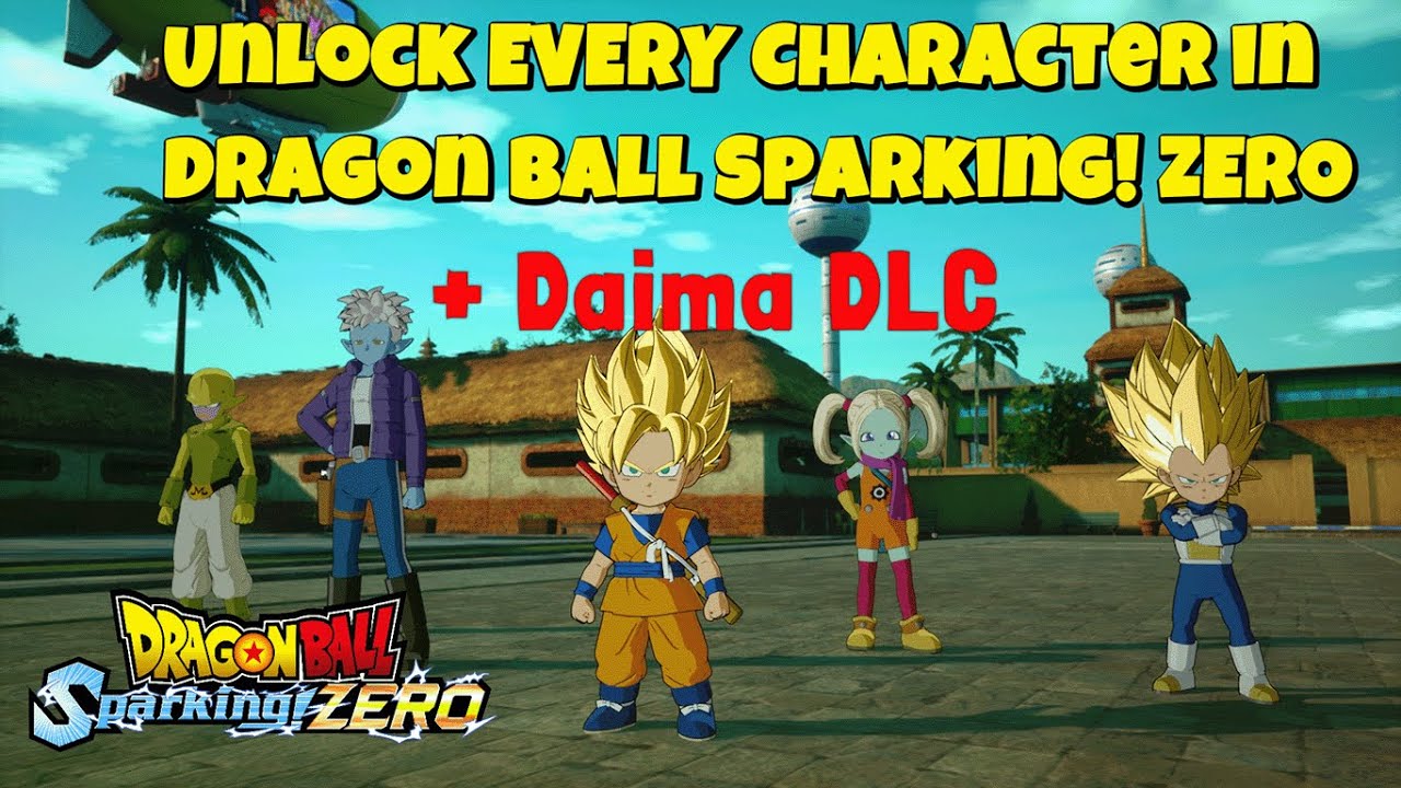Unlock EVERY Character in Sparking! ZERO with 100% Save Data 💾 (Daima Included! 🐉✨