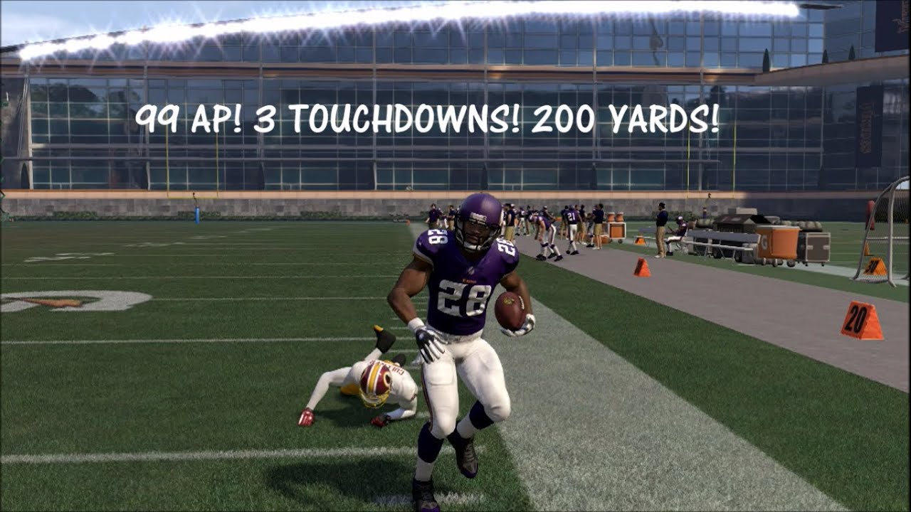 99 AP 3 TOUCHDOWNS 200 YARDS! BEST HB IN MUT!