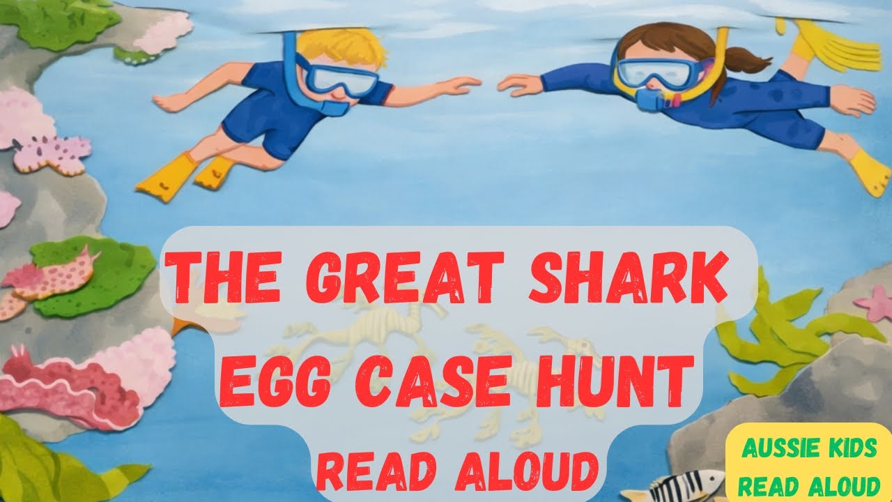 The Great Shark Egg Case Hunt 🦈 | Aussie Kids Read Aloud 