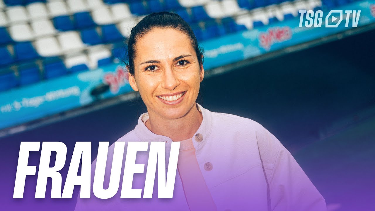 Mit Leidenschaft an der Seitenlinie ❤️⚽ | Eva-Maria Virsinger, Cheftrainerin der TSG Hoffenheim 🔵⚪