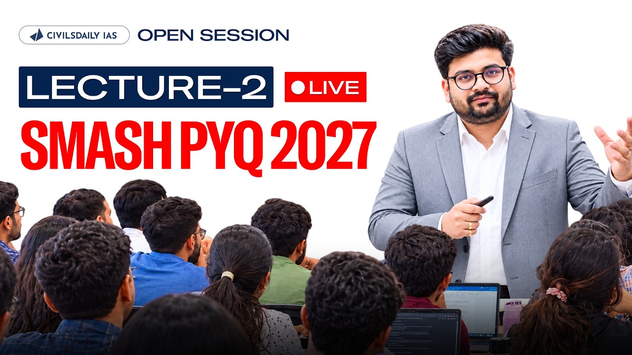 Lec2: Federalism | Smash PYQ by Shubham Sir