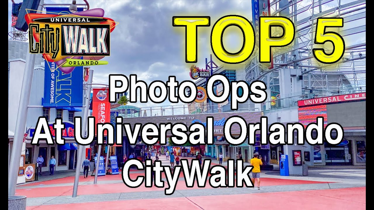 Top 5 Photo Ops At Universal Orlando