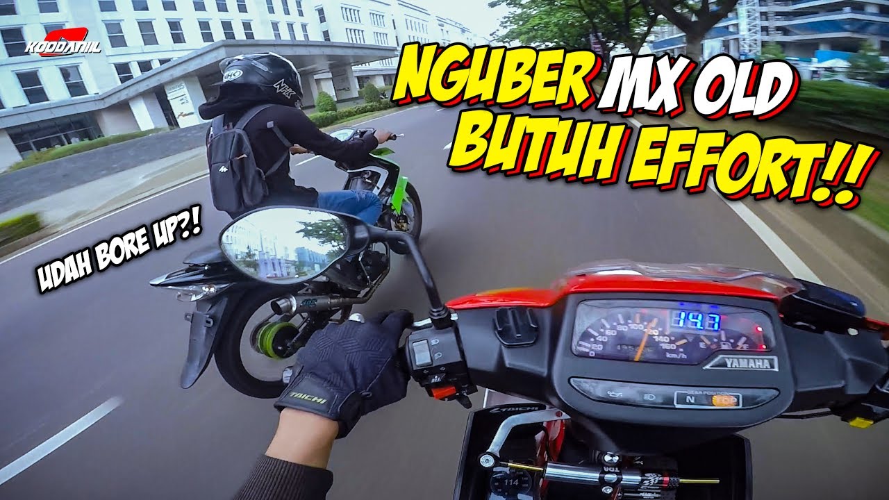 F1ZR NGUBER MX OLD BUTUH EFFORT | F1ZR VS JUPITER MX OLD | TEST PERFORMA KY26 RACING #koovlog 360
