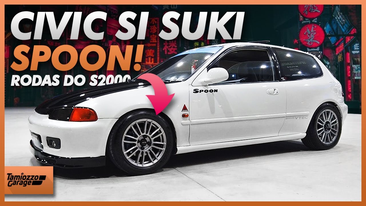 HONDA CIVIC SI EG 1995, MOTOR D16 1.6 VTEC ACELERANDO TUDO!