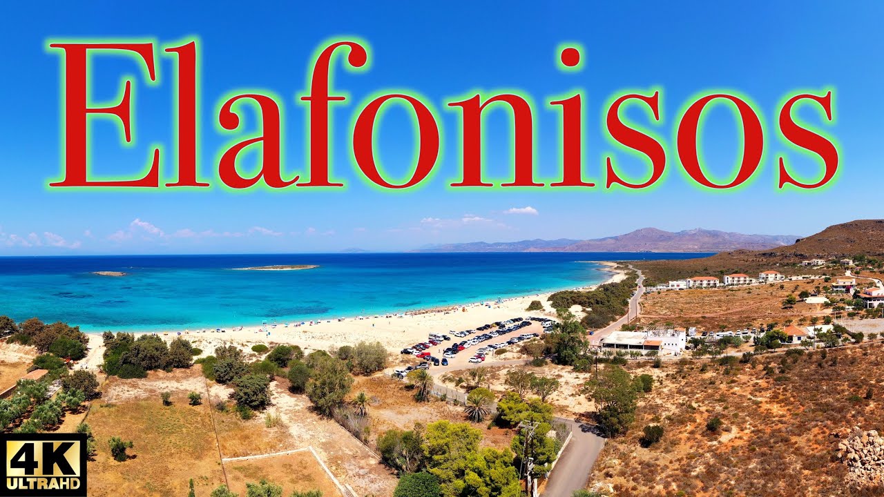 Elafonisos Island, Greece - Four Amazing Beaches you MUST visit 🇬🇷 (4K)