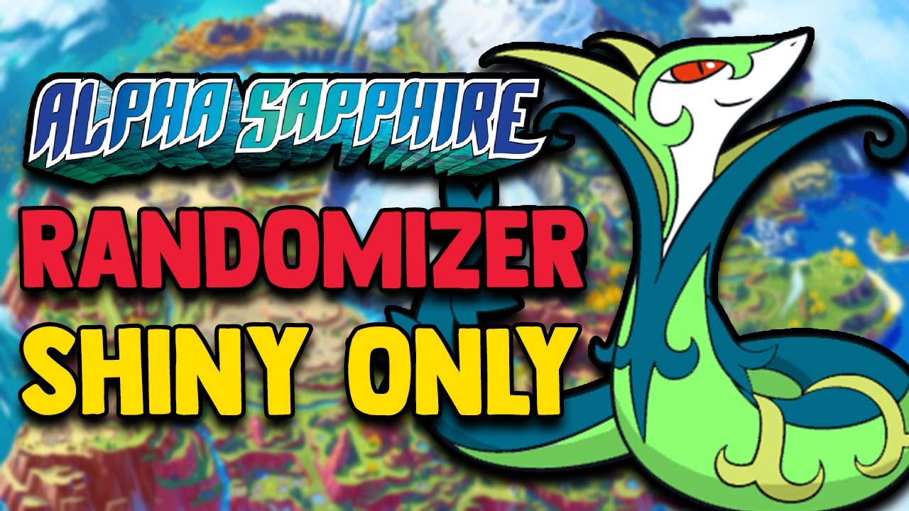 POKEMON ALPHA SAPPHIRE HARDCORE NUZLOCKE - ТОЛЬКО SHINY (РАНДОМИЗАЦИЯ)! (БЕЗ ПРЕВЫШЕНИЯ УРОВНЯ, Б...