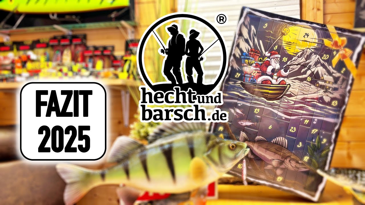 Für 99€ ohne Konkurrenz! Fazit Hecht und Barsch Adventskalender 2025 Unboxing Review