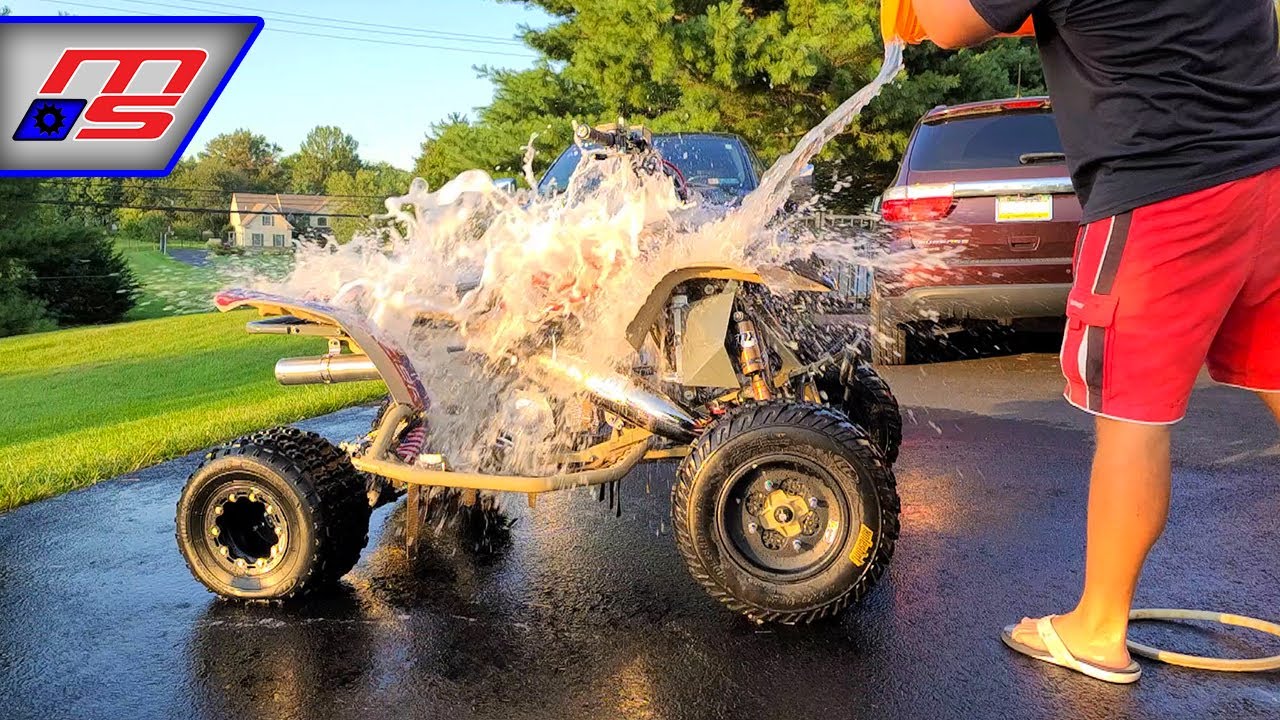 Satisfying ATV Wash | Honda TRX250R