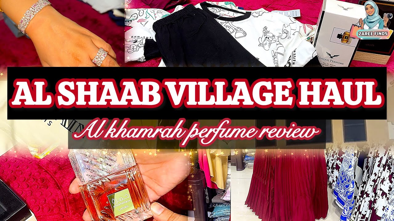 Affordable Shopping in Sharjah 🇦🇪 | Al Khamrah Perfume Review | Al Shaab Village #Sharjah