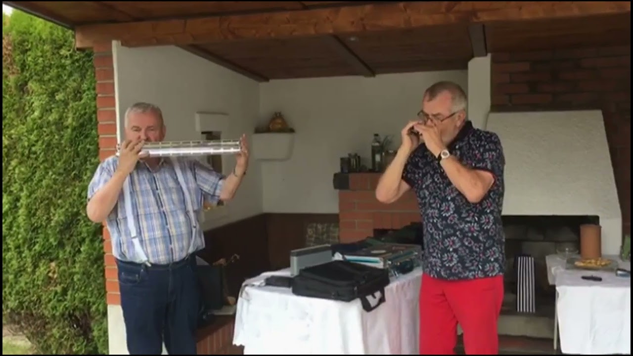 ROT SIND DIE ROSEN  -  Walti + Hausi - im August 2022