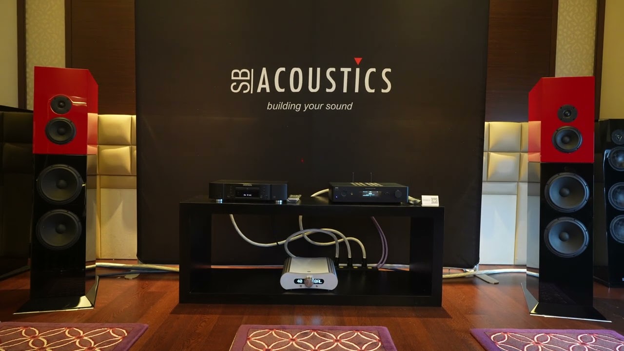 Аудио- и видеовыставка IHEAC 2024 — SB Acoustics — новый комплект трёхполосной акустики Tifa 8
