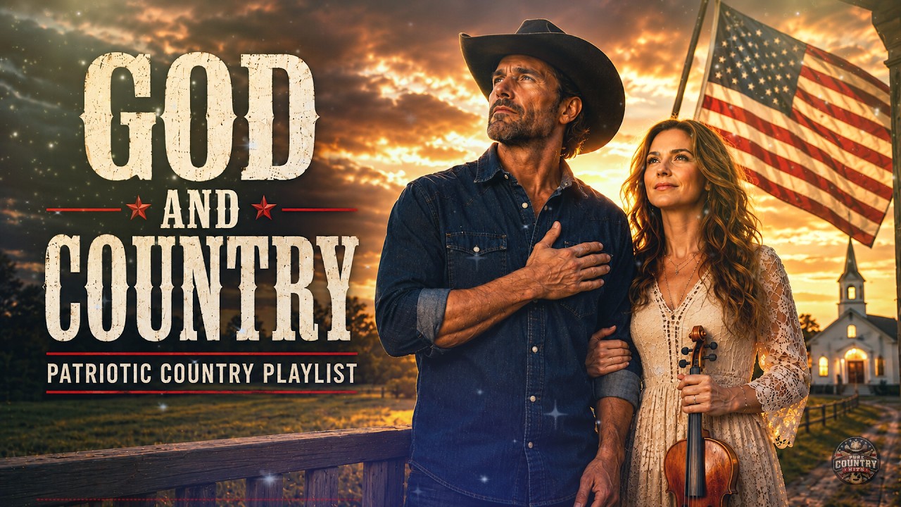 God and Country Music ✝️ Patriotic Country Songs for Faith, Family & Freedom