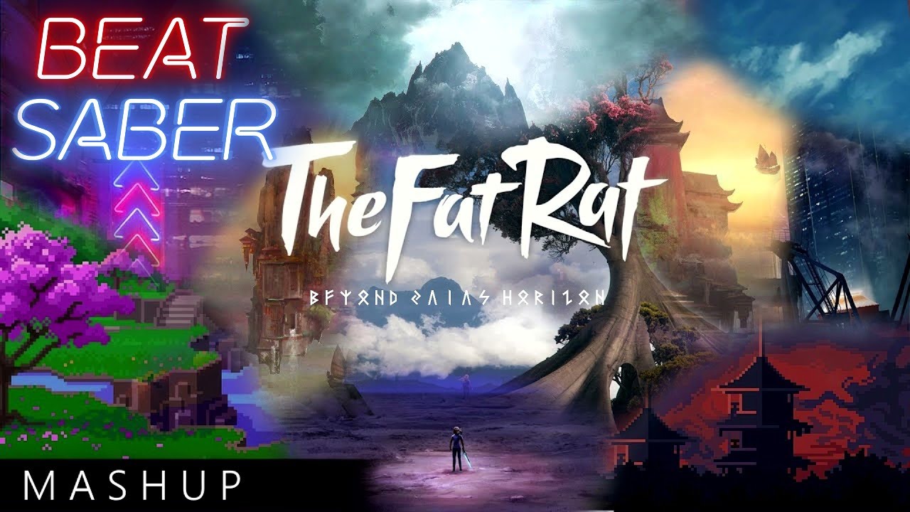 Mashup of absolutely every TheFatRat song ever (Super Extended) in Beat Saber!! | Full Combo!