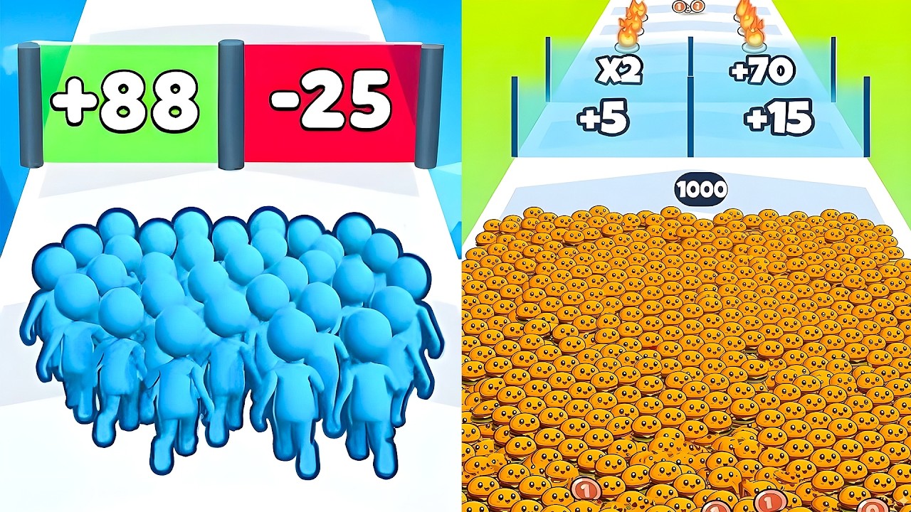Food Run vs Count Master 🔥 MAX LEVELS UNLOCKED! (2026 Update!)
