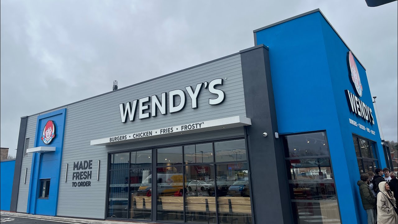 Wendys Exeter grand opening first customers 26/02/26