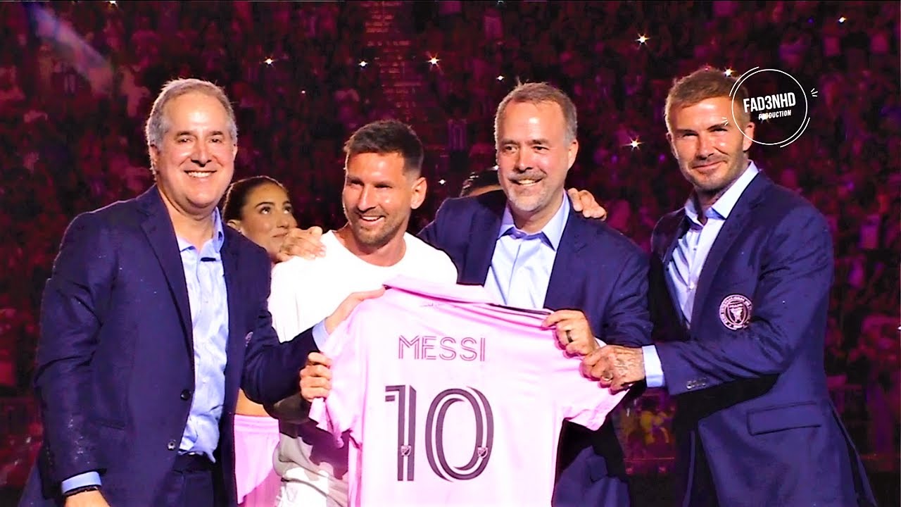 Lionel Messi - Inter Miami Presentation 2023
