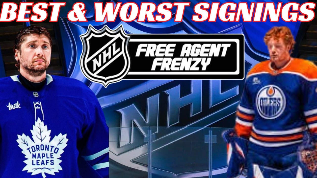 2026 NHL Free Agency Winners & Losers - Best & Worst Contracts Reviewed