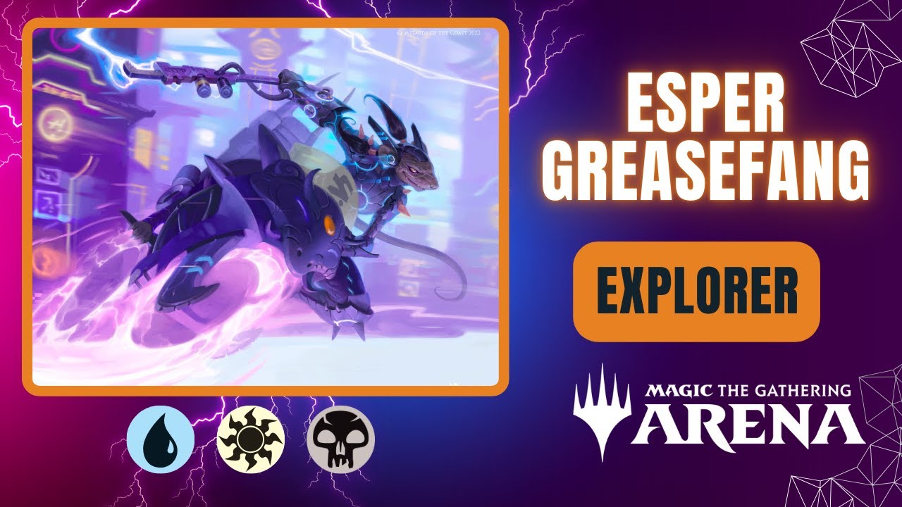💧💀🔆 Esper Greasefang | Explorer / Pioneer | MTG Arena Gameplay | DFT | BO1 | Aetherdrift
