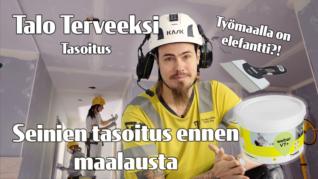 Omakotitalon tasoitus työt | TALO TERVEEKSI |  (S2E2)
