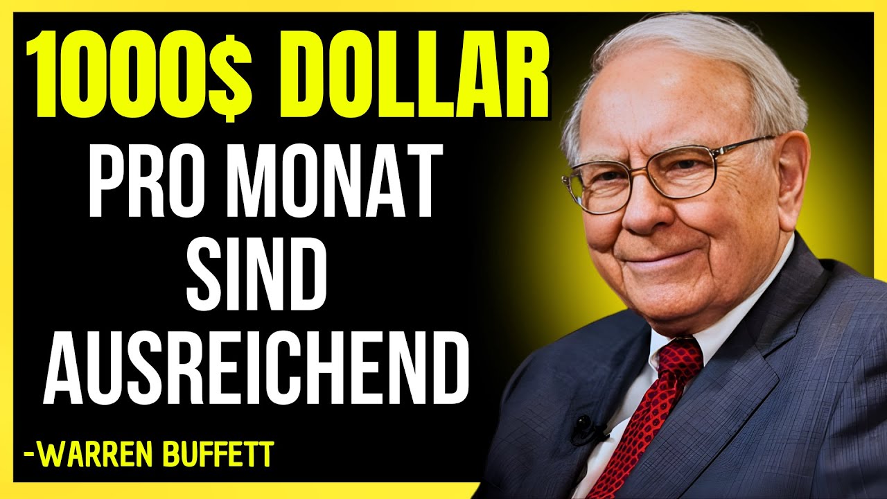 WARREN BUFFET: Die FORMEL zum AUFBAU von VERMÖGEN mit GEHALT (ohne ERBSCHAFT, ohne GLÜCK)