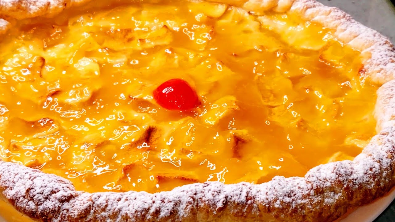 CREO QUE ES LA TARTA DE MANZANA🍎MÁS FÁCIL y RICA QUE HE PREPARADO NUNCA, CON 3 MANZANAS Y 1 HUEVO👌