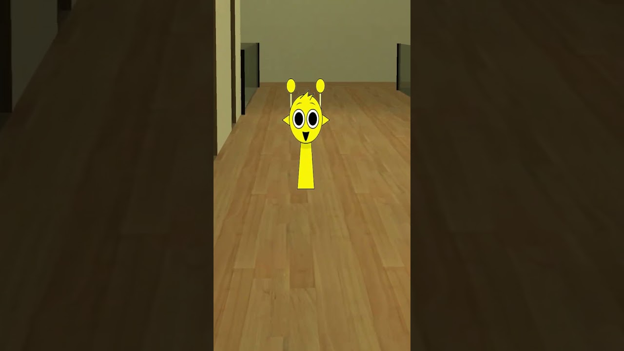 Sprunki Simon family is chasing me in GMod Hotel