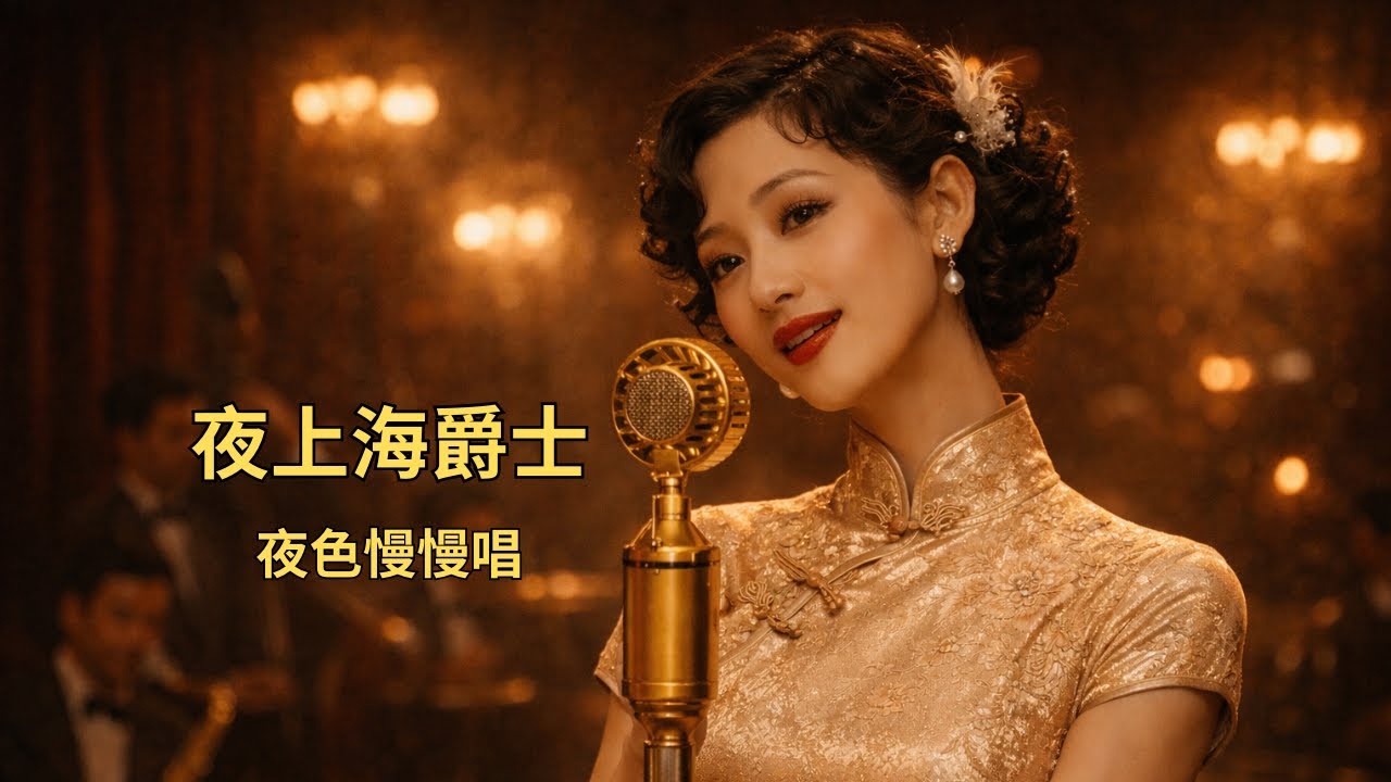 夜上海 Jazz｜夜色慢慢唱｜1940s–1950s Old Shanghai Jazz｜Vintage Chinese Jazz