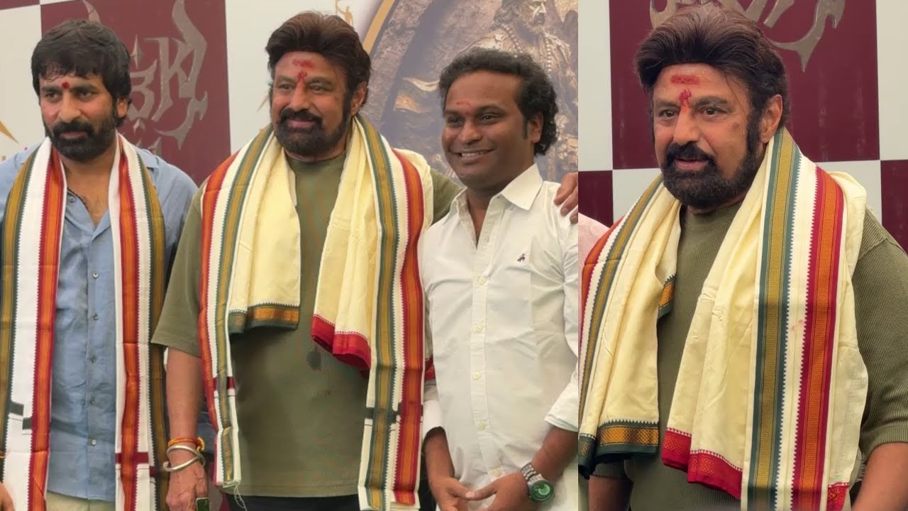 NBK 111 Movie Opening Ceremony in Hyderabad || Balakrishna || Sankharavam