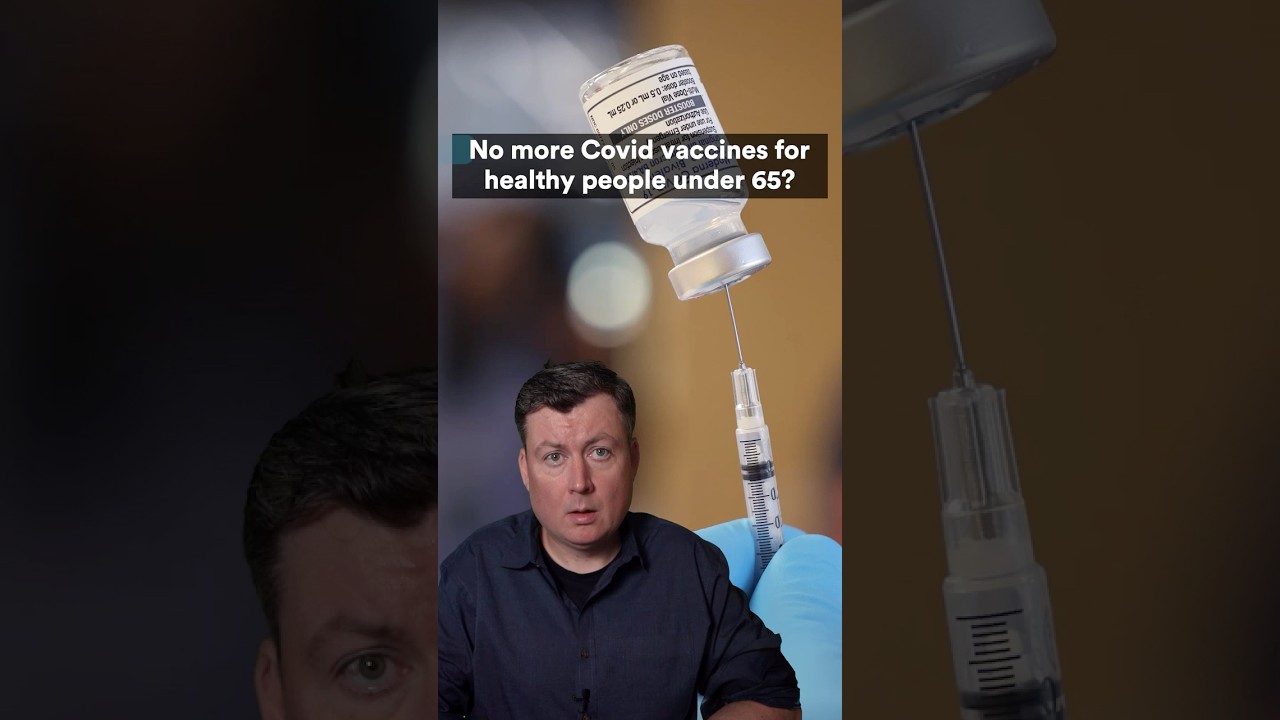 No more Covid vaccines for people under 65?