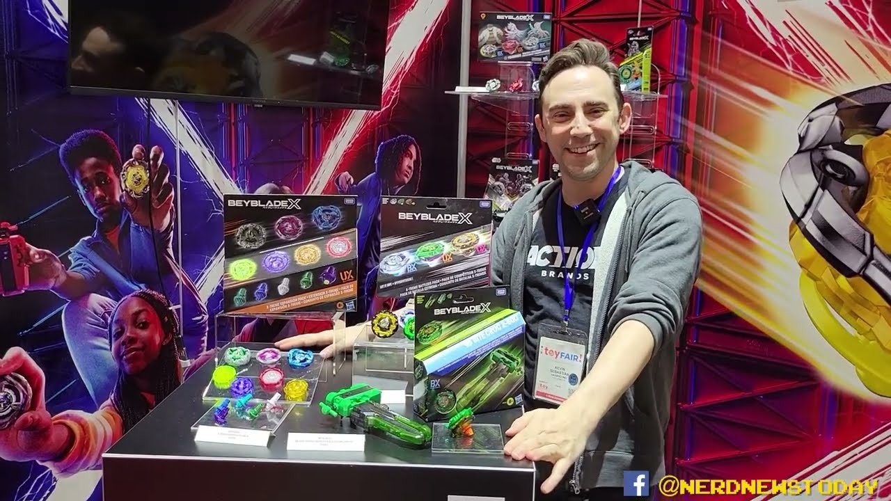 Beyblade na targach zabawek w Nowym Jorku w 2026 roku