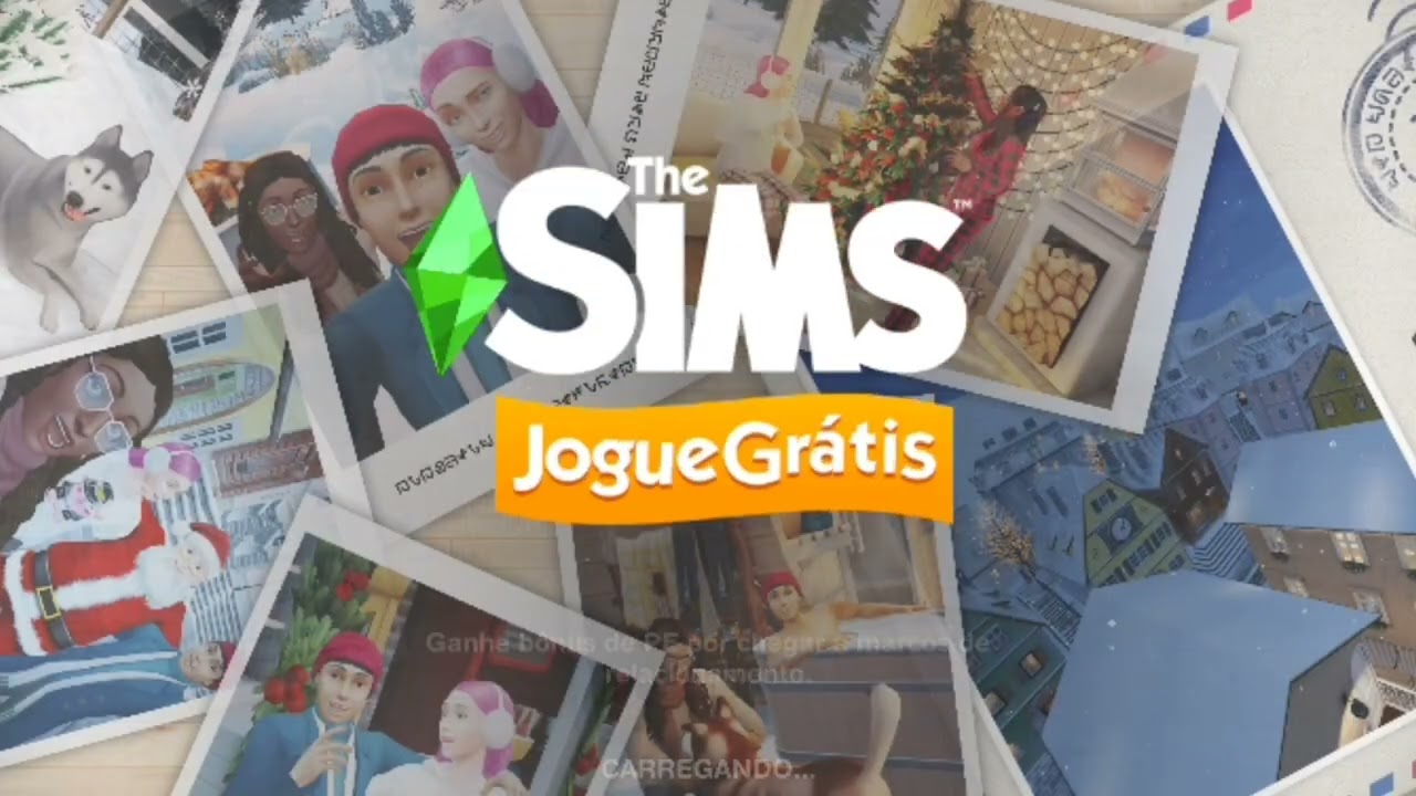 Jogando Sims free play 